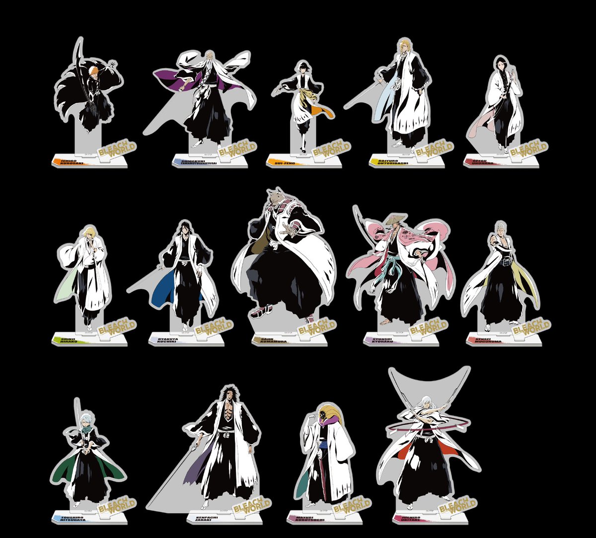 ◥◣グッズ紹介◢◤ 『BLEACH WORLD』で販売するグッズを 一足先にご