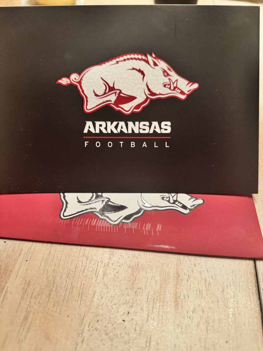 Carson Brockmeier (@carsonbrock27) on Twitter photo Thank you <a href="/RazorbackFB/">Arkansas Razorback Football</a> for the personalized letter and an invite to your summer camp! #woopigsooie #football #specialteams <a href="/CoachSFountain/">Scott Fountain</a> <a href="/NewsomeWolvesFB/">NewsomeWolvesFootball</a> Thank you <a href="/RazorbackFB/">Arkansas Razorback Football</a> for the personalized letter and an invite to your summer camp! #woopigsooie #football #specialteams <a href="/CoachSFountain/">Scott Fountain</a> <a href="/NewsomeWolvesFB/">NewsomeWolvesFootball</a>