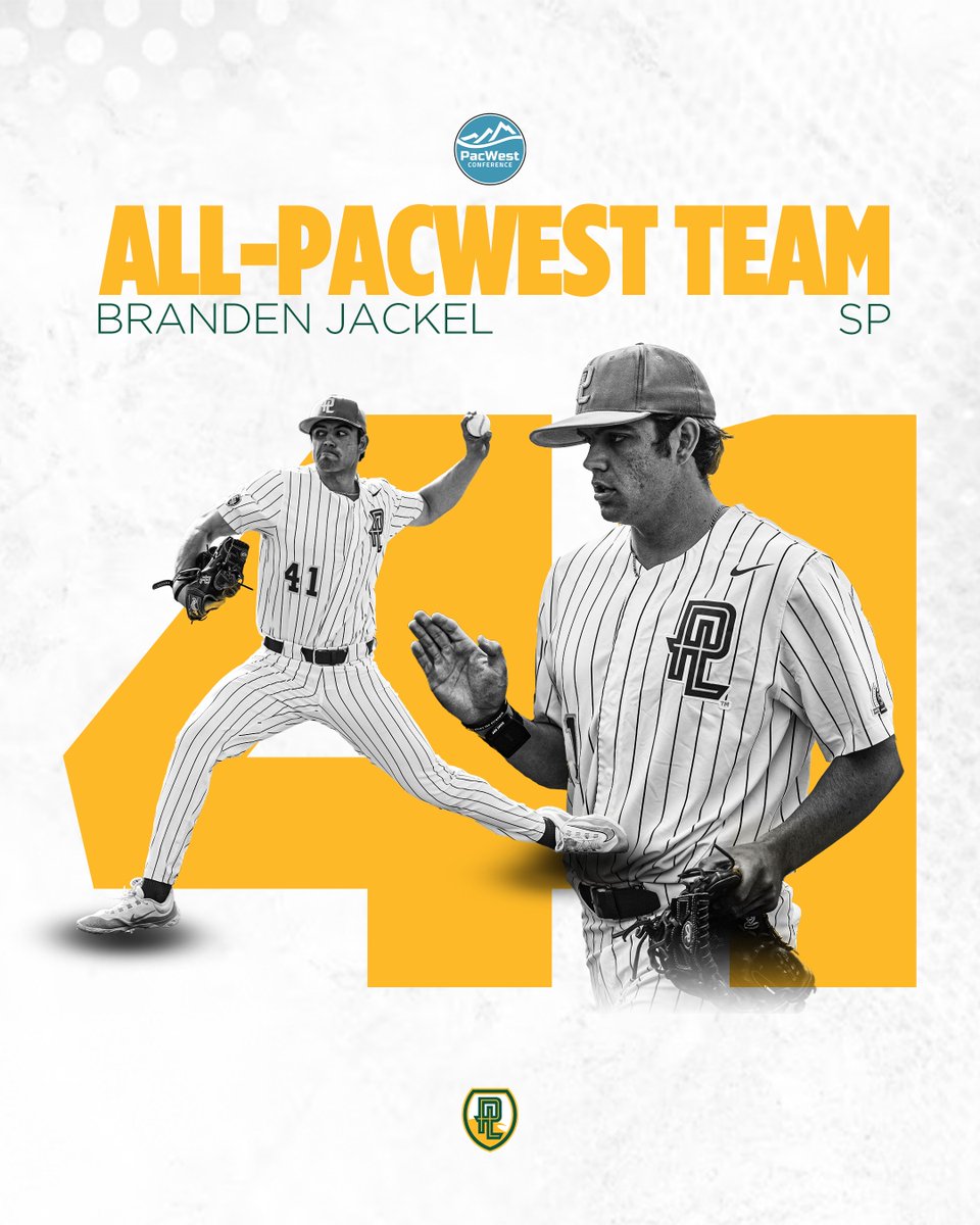 PLNU Sea Lions (@plnusealions) on Twitter photo ⚾️ Luke Reece (2B) and Branden Jackel (SP) also represent <a href="/PLNUBaseball/">PLNU Baseball</a> on the All-PacWest First Team.
Reece: .353 BA, 14 2B, 8 HR, 47 RBI, 1.013 OPS
Jackel: 8-2, 2.64 ERA, 61.1 IP, 50 K
#GoSeaLions ⚾️ Luke Reece (2B) and Branden Jackel (SP) also represent <a href="/PLNUBaseball/">PLNU Baseball</a> on the All-PacWest First Team.
Reece: .353 BA, 14 2B, 8 HR, 47 RBI, 1.013 OPS
Jackel: 8-2, 2.64 ERA, 61.1 IP, 50 K
#GoSeaLions