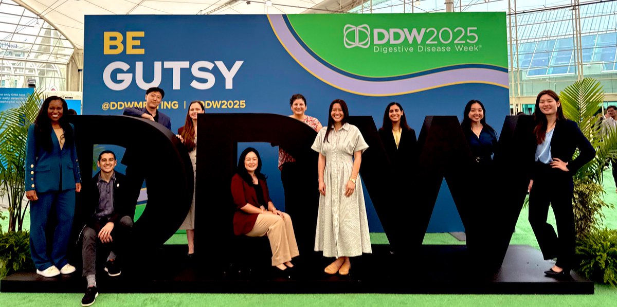 Fola May, MD PhD (@drfolamay) on Twitter photo Thank you <a href="/AmerGastroAssn/">American Gastroenterological Association (AGA)</a> for yet another amazing #DDW, packed with incredible science, discovery, and innovation.
Grateful for the camaraderie, particularly now.
See you in Chicago next year!
#MayLabUCLA
#DDW2025
<a href="/UCLAGIHep/">UCLA Gastroenterology and Hepatology</a> <a href="/UCLAHealthJCCC/">UCLA Jonsson Comprehensive Cancer Center</a> <a href="/UCLAHealth/">UCLA Health</a>
<a href="/DDWMeeting/">Digestive Disease Week</a> Thank you <a href="/AmerGastroAssn/">American Gastroenterological Association (AGA)</a> for yet another amazing #DDW, packed with incredible science, discovery, and innovation.
Grateful for the camaraderie, particularly now.
See you in Chicago next year!
#MayLabUCLA
#DDW2025
<a href="/UCLAGIHep/">UCLA Gastroenterology and Hepatology</a> <a href="/UCLAHealthJCCC/">UCLA Jonsson Comprehensive Cancer Center</a> <a href="/UCLAHealth/">UCLA Health</a>
<a href="/DDWMeeting/">Digestive Disease Week</a>