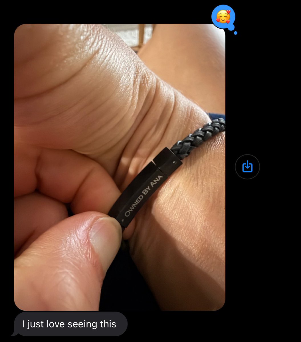 I purposely keep My good boy surrounded by constant reminders of Me. 
My name, engraved and pressing against his skin, isn’t for the world to see, it’s for him to feel. 

A quiet, inescapable reminder of who he belongs to ♡