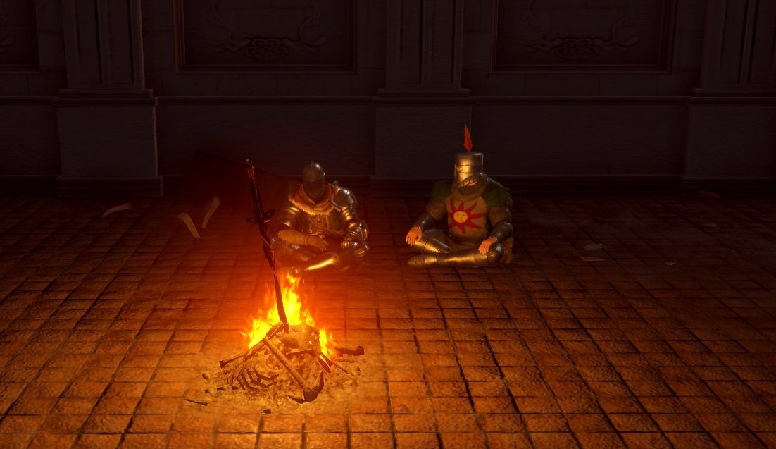 You really are fond of chatting with me, aren't you? #darksouls