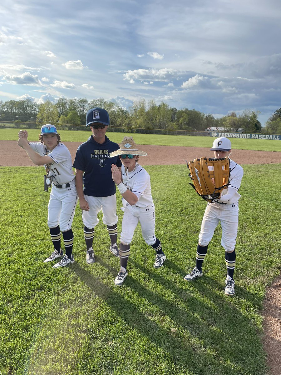 Bears on top 13-0 shutout over Cassadaga. <a href="/GavinWeaver_/">Gavin Weaver</a> on the mound with a one hitter, 3K’s. <a href="/Chase_Haglund/">Chase Haglund</a> Suave on the bases with 4 steals, Coach <a href="/billhair51/">@billhair5</a> outstanding in the box at first base and <a href="/m_sheesley11/">Maddox Sheesley</a> a huge day at the plate 7 RBI’s!! Let’s g⚾️⚾️⚾️!!!