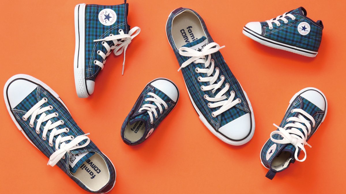 本日販売開始！／ 【CONVERSE×familiar】 「コンバース