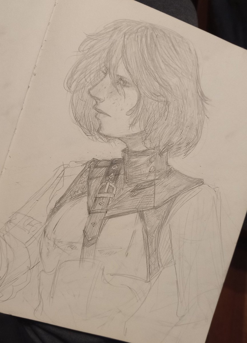 illeramart's tweet image. Finally over some deadlines, i can start working on personal stuff again

Late night sketch of judith
