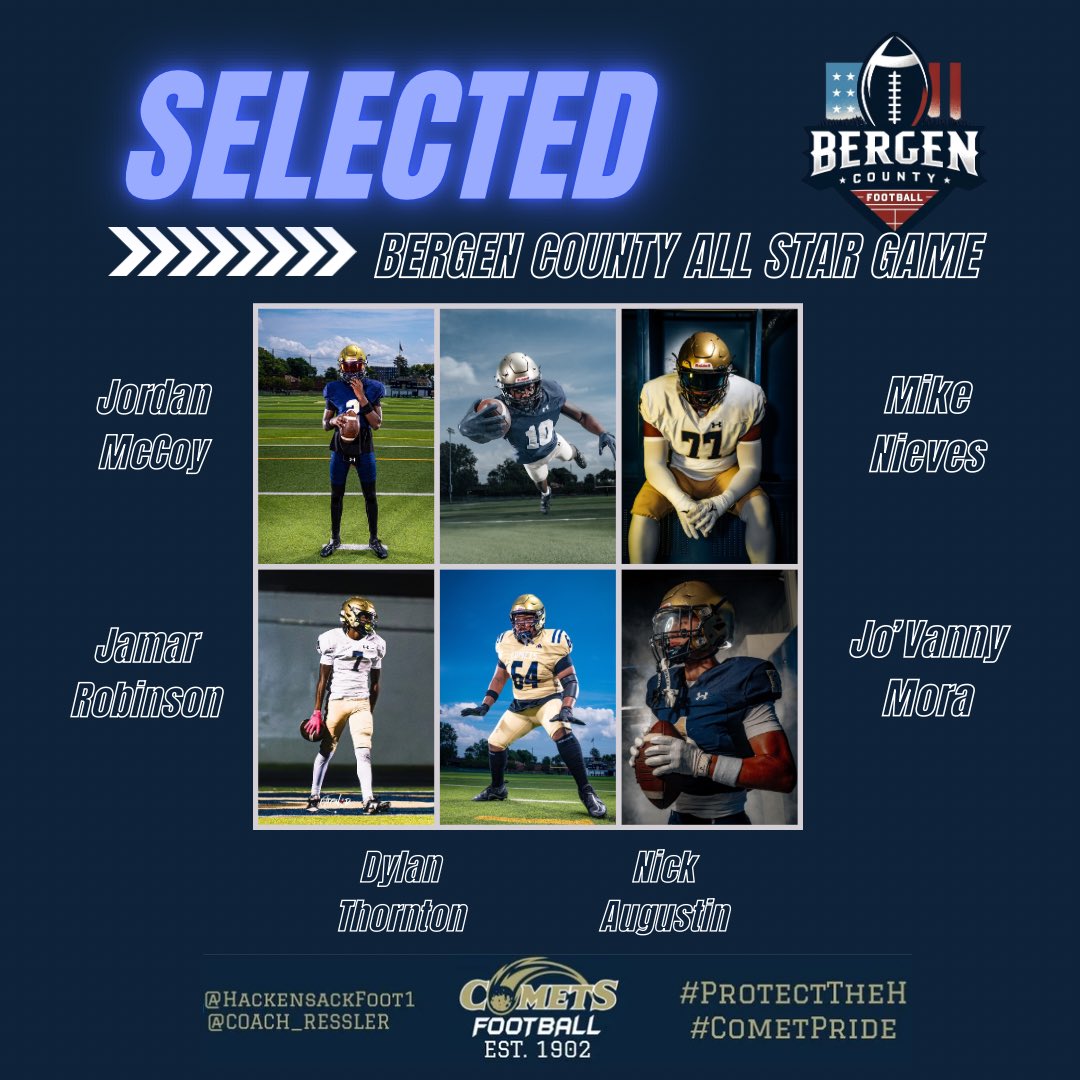 Hackensack Football guys are ready to go!