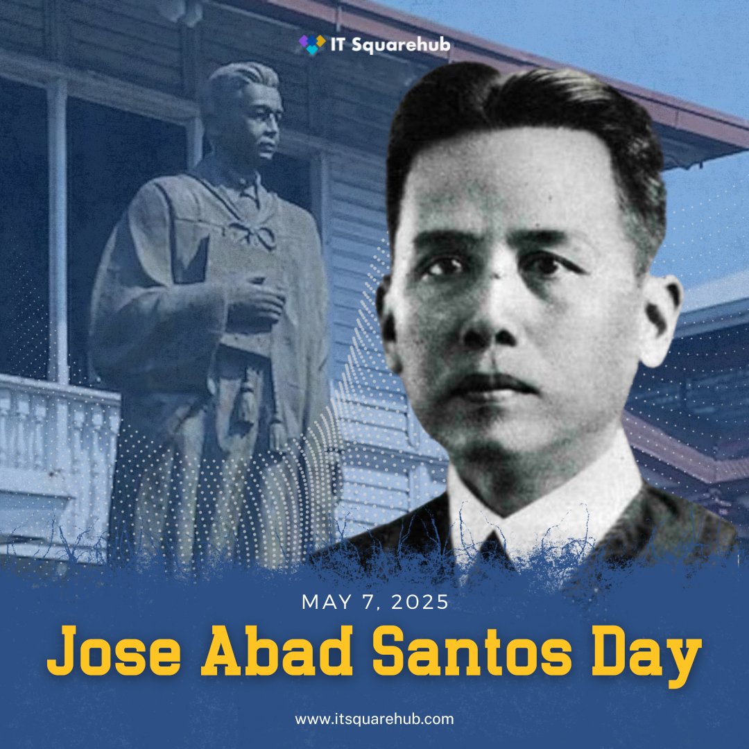 Honoring the legacy of Jose Abad Santos, a true hero of courage, integrity, and sacrifice. His unwavering commitment to our nation’s freedom continues to inspire us today.

#ITSquarehub #JoseAbadSantosDay #PhilippineHistory #NationalHero