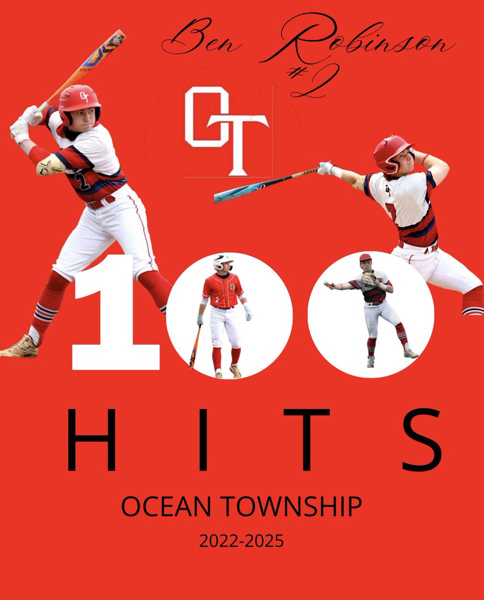 Congrats to Ben Robinson on becoming the 7th player in Ocean history to reach the 100 career hit milestone!

#bebetter