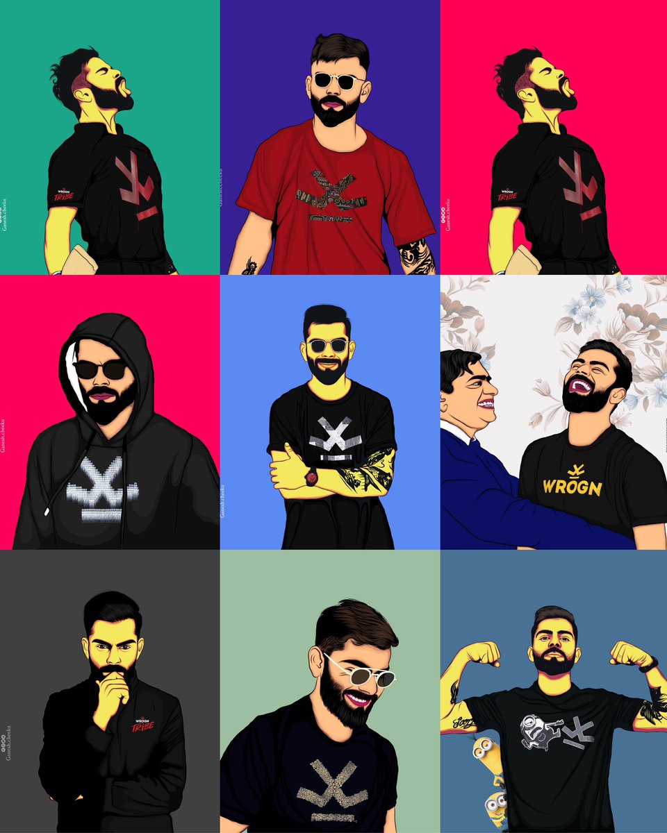 Ganeshcheeku's tweet photo. Hi @atredd mam
Bigg fan mam,

I did many designs for wrogn for free
And i promoted free mam, because I'm biggest Virat Kohli fan ,

Still I'm doing it for wrogn ,I wear
I draw , I love wrogn &amp; Viratkohli

Give a chance to take a picture with him, life long i will design free https://t.co/AwdtPaYeAr
