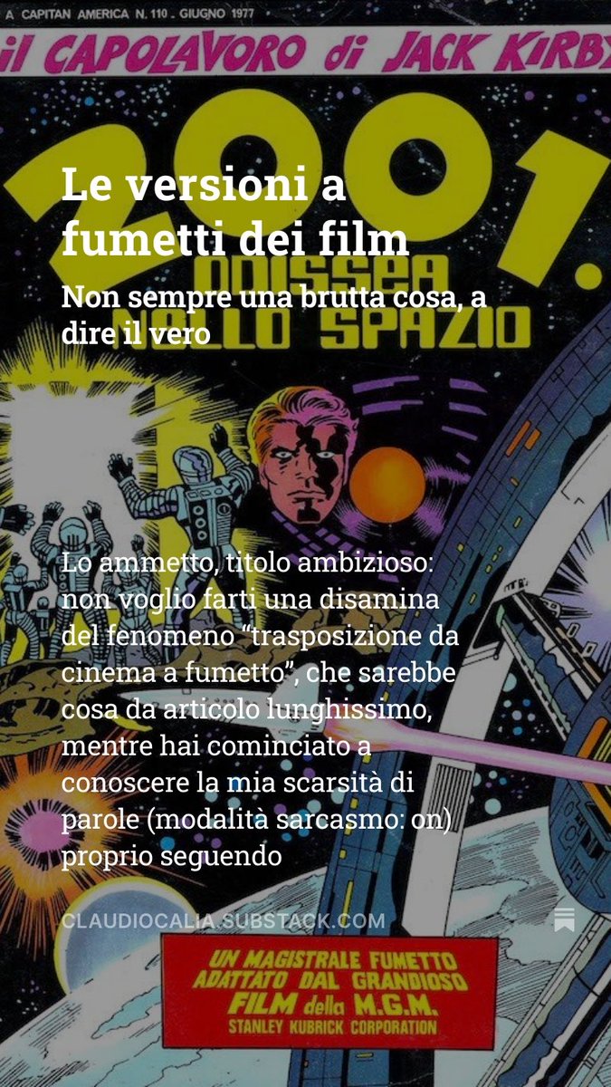 Mercoledì! È il giorno dei #maledettifumetti: claudiocalia.substack.com/p/le-versioni-…