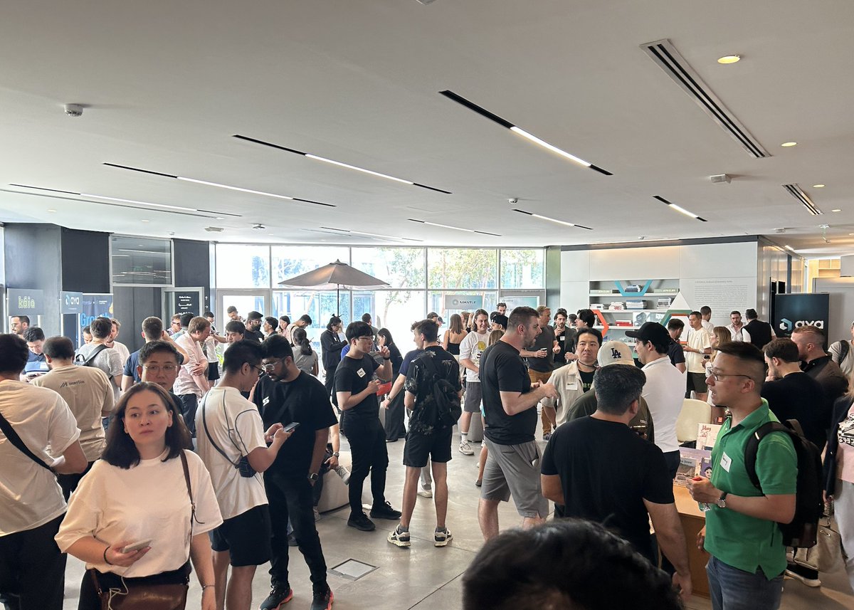 Aya (@theayawallet) on Twitter photo 🚀 Aya AI Hackathon Dubai wrapped!
👑 Big congrats to <a href="/buildwithedwin/">edwin</a> for winning first place! 🏆🥇
Big thanks to <a href="/42AbuDhabi/">42 Abu Dhabi</a> and <a href="/NYUAbuDhabi/">NYU Abu Dhabi</a> students for joining us and special shout out to our partners <a href="/AethirCloud/">Aethir</a> <a href="/comput3ai/">Comput3 AI 🌋</a> <a href="/elizaOS/">elizaOS</a> <a href="/ShardDXB/">Shard</a> 🫰
See full prizes & next 🚀 Aya AI Hackathon Dubai wrapped!
👑 Big congrats to <a href="/buildwithedwin/">edwin</a> for winning first place! 🏆🥇
Big thanks to <a href="/42AbuDhabi/">42 Abu Dhabi</a> and <a href="/NYUAbuDhabi/">NYU Abu Dhabi</a> students for joining us and special shout out to our partners <a href="/AethirCloud/">Aethir</a> <a href="/comput3ai/">Comput3 AI 🌋</a> <a href="/elizaOS/">elizaOS</a> <a href="/ShardDXB/">Shard</a> 🫰
See full prizes & next