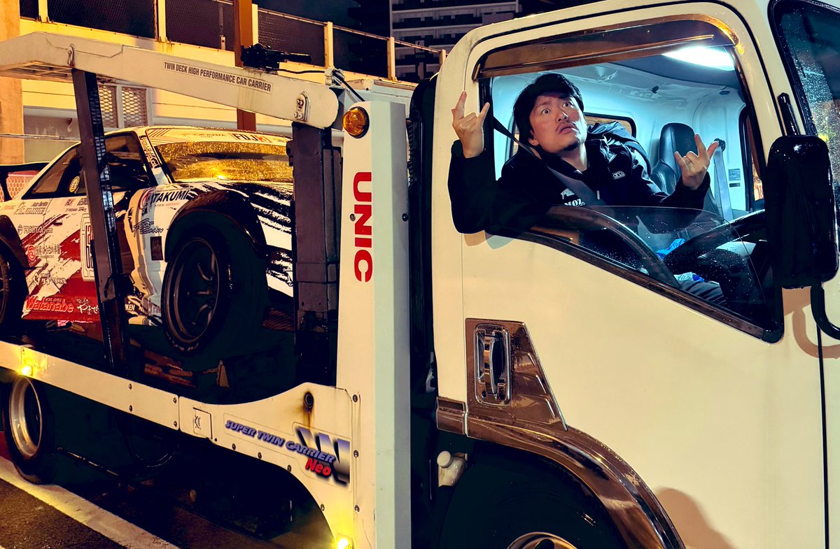 ドリフト大会終了 大会史上最高の記録を残したこのマシンは僕以外には