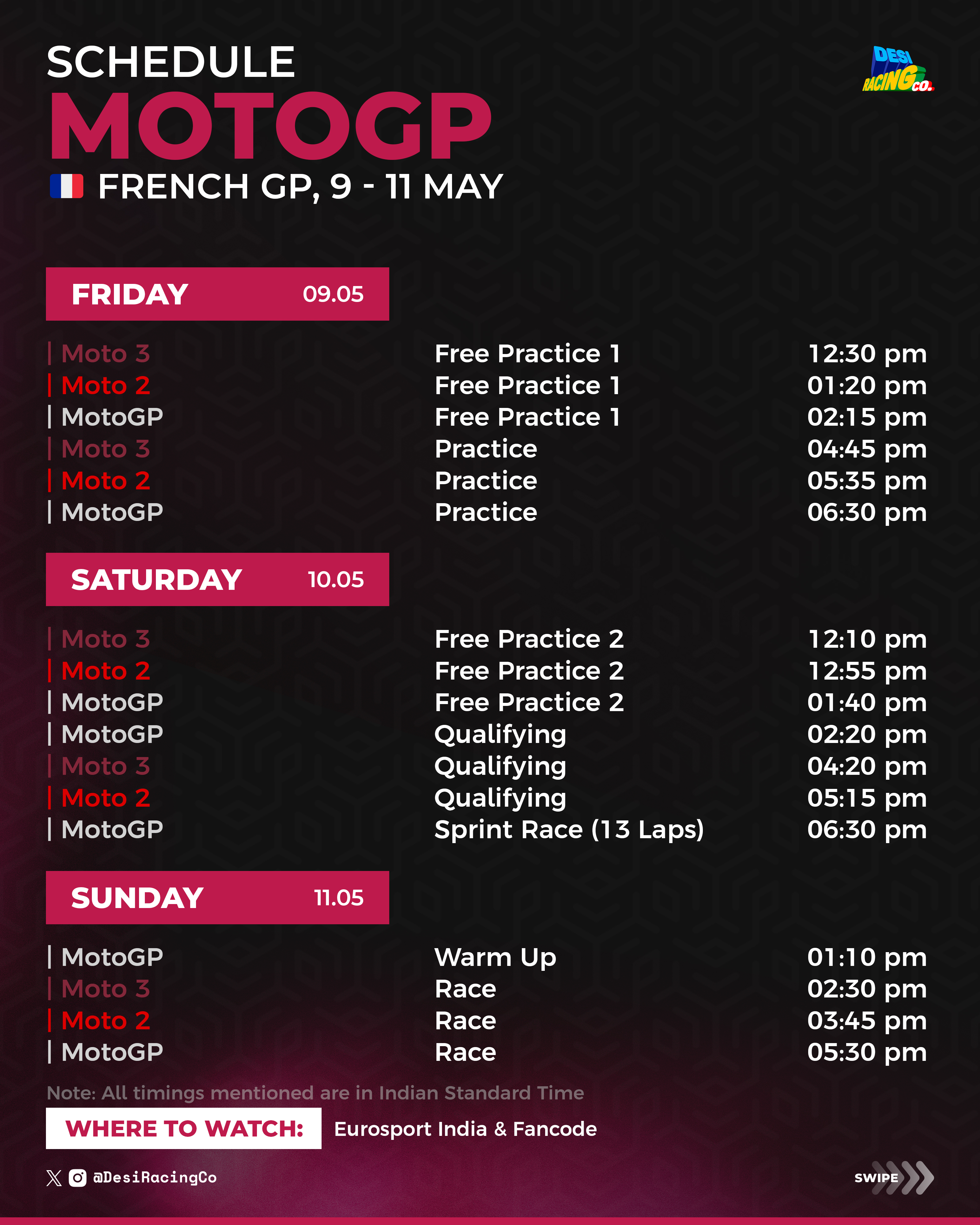 MotoGP 2025 : Title fight heats up as the paddock heads to Le Mans