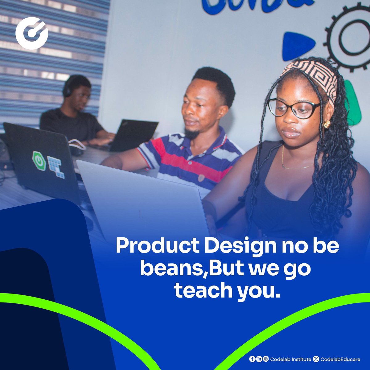 CodeLabEducare's tweet image. Product Design no be beans, but na why we dey here!
Join us at Codelab Educare and learn the skills that make ideas come alive — step by step, we go teach you!
#ProductDesign #CodelabEducare #TechTraining #UIUX #NaijaTech #LearnDesign