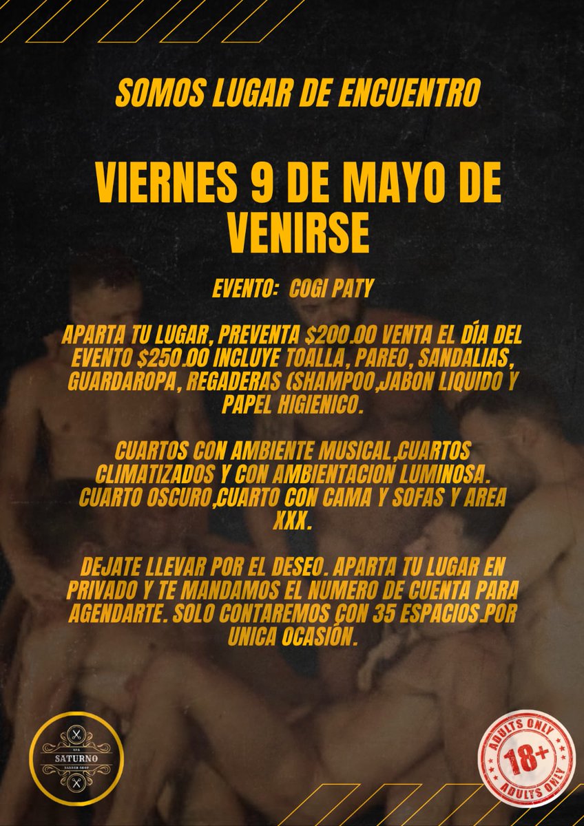 ¿Quién va conmigo? 😋 <a href="/spa_saturno_bar/">Spa Saturno Barber Shop</a>