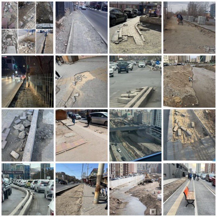 Эзэнгүй хот.

Хотын төсөв хэдхэн жилийнхтэй харьцуулахад 5 дахин өссөн. Гэвч нийтийн эзэмшлийн зам талбай 5 дахин муудаж арчаагаа алджээ.