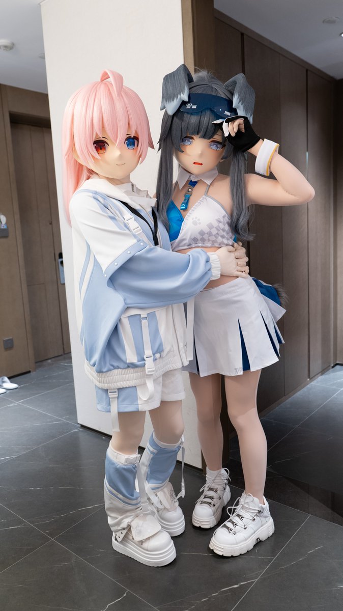 宝宝你是个可爱的狗狗<a href="/LD_DDDD36/">\凉蛋/</a> 

📷：<a href="/Yureachan/">摇艾YuA</a> 
响の🎭：<a href="/CAChokai_/">鳥海千鶴</a> 
#BlueArchive #ブルアカ #kigurumi #着ぐるみ