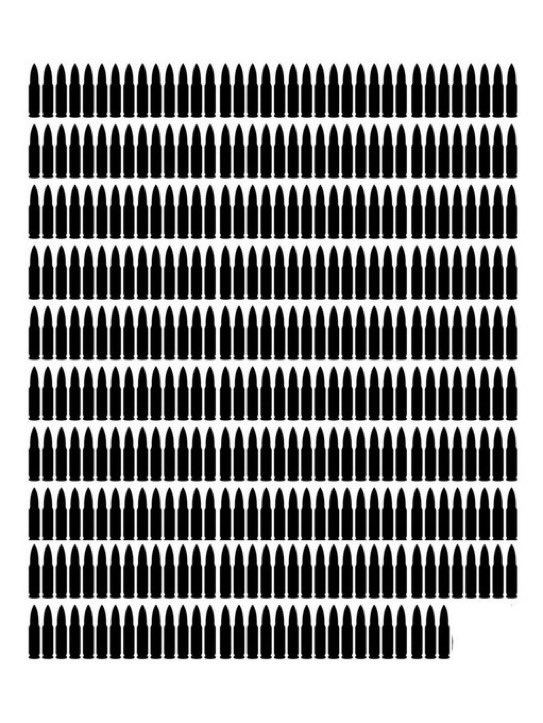 Hind rajab - 5 years old - 355 bullets

Never forget.