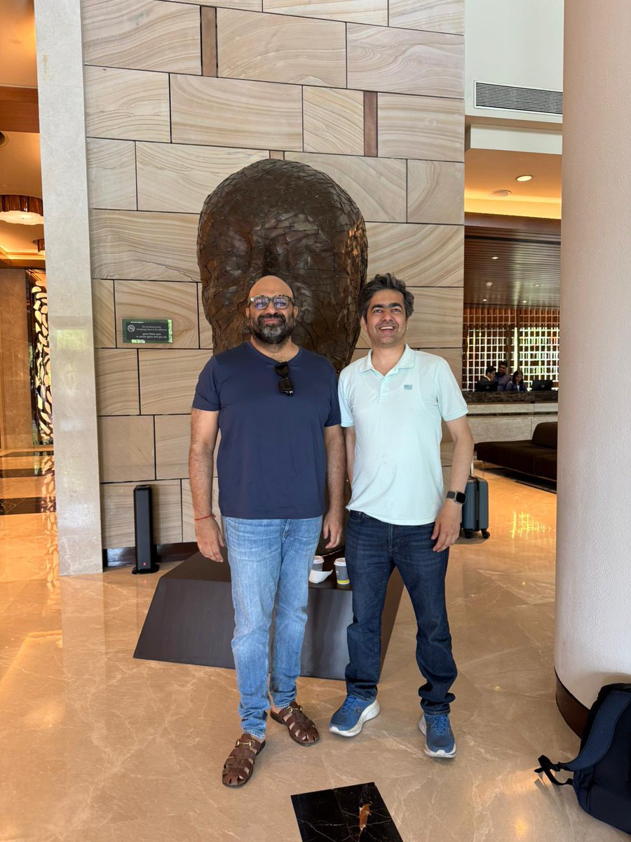 Was bragging to <a href="/nishantmodak/">Nishant Modak</a> on how we used to onboard engineers into #SRE roles in 22 days back in the day. The story he told me about what a 22 day old #intelligence built on their platform was able to do just blew my mind ! <a href="/last9io/">Last9</a> about to change the game for real with AI !