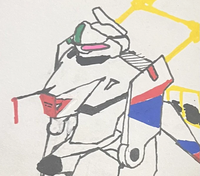 ポスカで描いたロボまとめ 