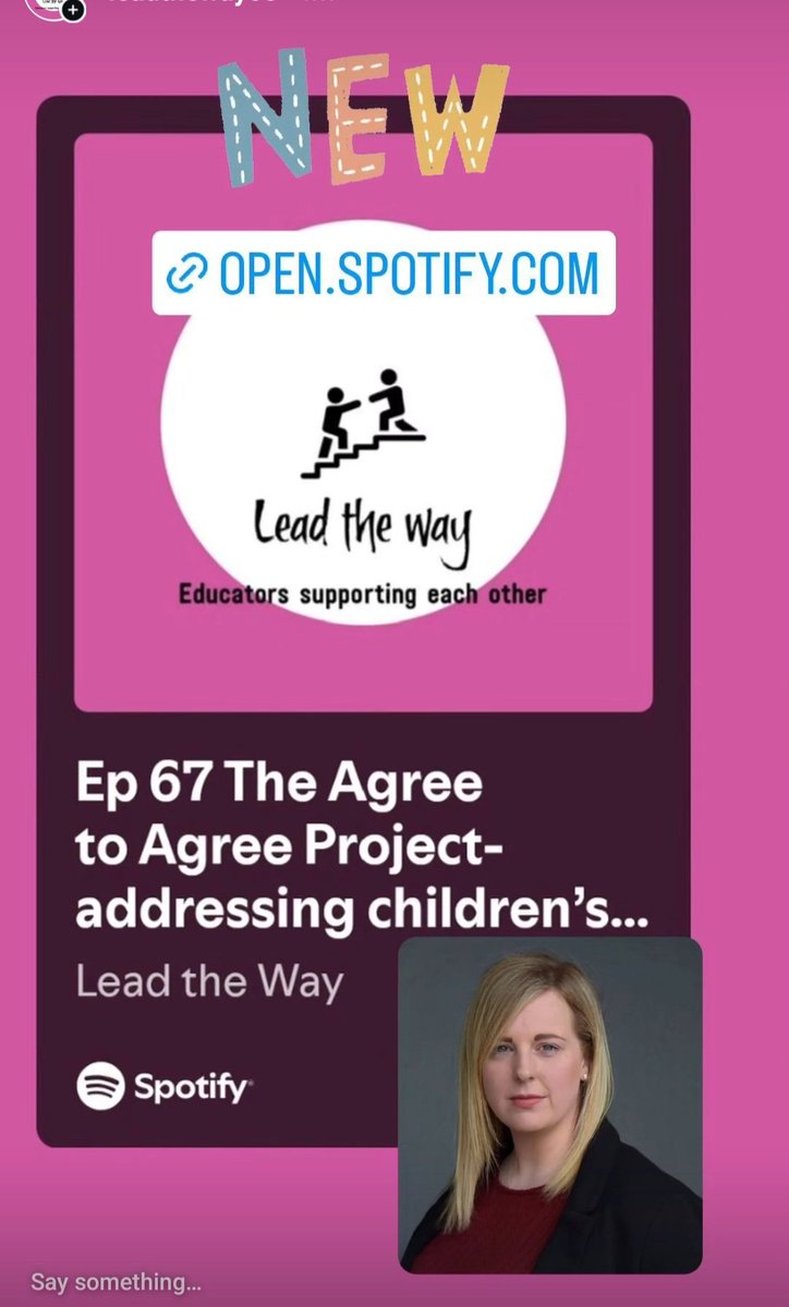 LeadtheWay (@way_leadthe) on Twitter photo Delighted to restart the podcast talking to Principal <a href="/ciarauich/">Dr Ciara UĆ Chonduibh</a> about her experience with the <a href="/OideTechinEd/">Oide Technology in Education</a> pilot scheme the Agree to Agree project with( managing the use of devices organically in schools)Enjoy! open.spotify.com/episode/6Rdf2M⦠Delighted to restart the podcast talking to Principal <a href="/ciarauich/">Dr Ciara UĆ Chonduibh</a> about her experience with the <a href="/OideTechinEd/">Oide Technology in Education</a> pilot scheme the Agree to Agree project with( managing the use of devices organically in schools)Enjoy! open.spotify.com/episode/6Rdf2Mā¦