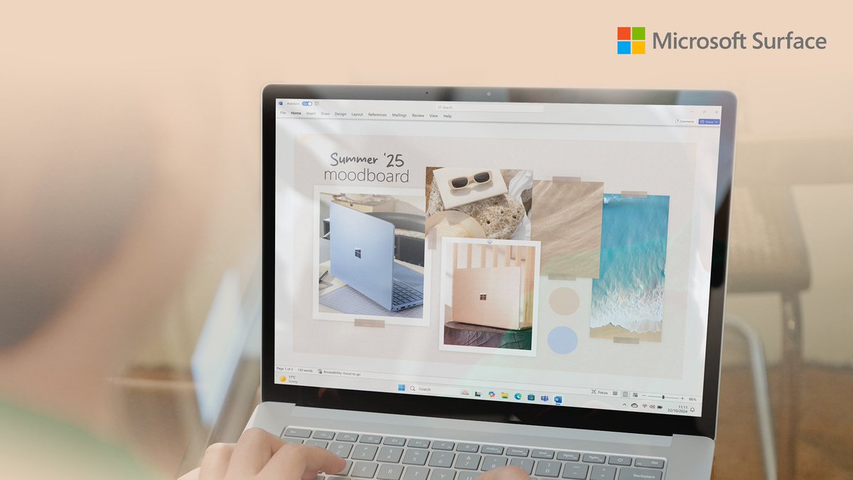 SurfaceArabia's tweet image. This summer’s theme? Creativity, productivity, and a whole lot of Microsoft Surface Pro power.
الصيف هذا؟ إبداع، إنتاجية... وقوة Surface Pro من مايكروسوفت اللي ما تخذلك.

#MicrosoftSurface #SurfacePro9 #SurfaceArabia