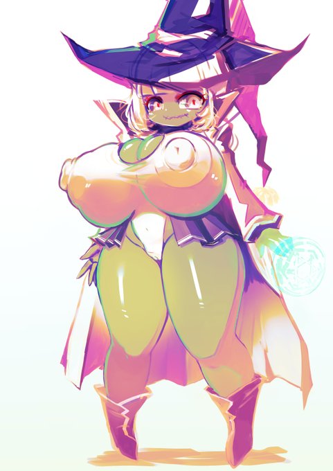 過去絵色変えゴブリンメイジちゃん 