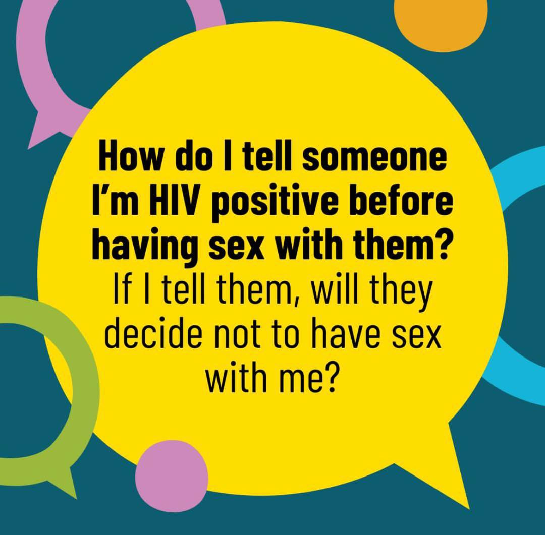 Some people might need time to understand. Others may not know the facts about HIV today, like U=U(Undetectable = Untransmitabl) and protection from Condoms &amp;Prep.  What  matters is that you told your truth and protected your peace.✌️ 
#YOLHAC
#EndHIVStigma
#PEPFARNigeria