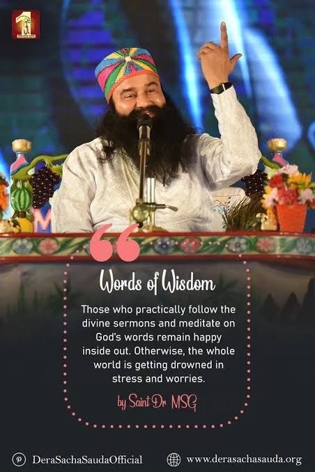 himani413's tweet photo. We should practice pranayama along with meditation daily so that our body and mind remain healthy. 

#WednesdayWisdom
Saint MSG https://t.co/g7dMl5Lz1W