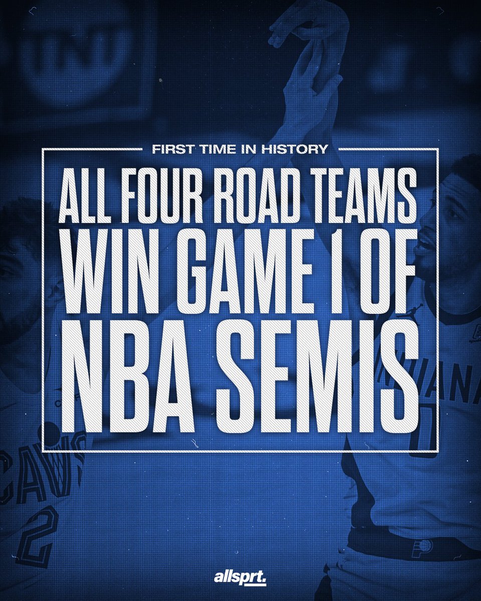 AllSprtCom's tweet image. These Playoffs have been crazy!

#nbaplayoffs #nba