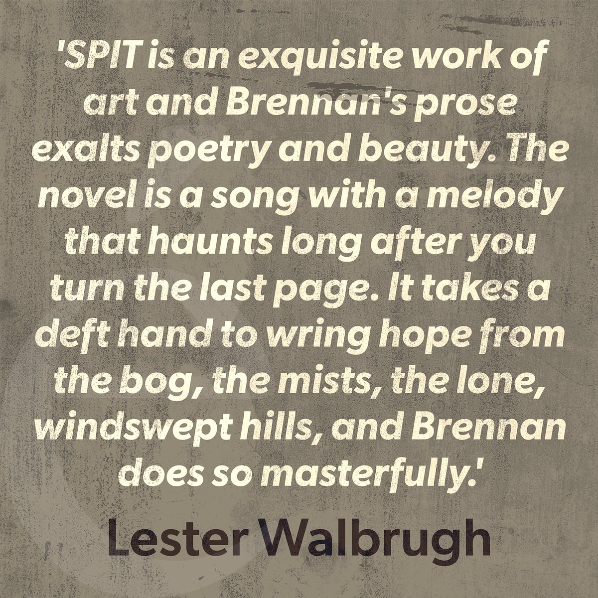 époque press (@epoque_press) on Twitter photo Marvellous endorsements received for SPIT by <a href="/davidbr42580158/">david brennan</a>
âA lyrical and haunting readâ <a href="/CauveryMadhavan/">Cauvery Madhavan</a>
ââŠan exquisite work of artâŠBrennanâs prose exalts poetry and beauty.â <a href="/kreefkerrie/">Lester Walbrugh</a>
Published on 17th June and available now for pre-order: epoquepress.com/online-store/S⊠Marvellous endorsements received for SPIT by <a href="/davidbr42580158/">david brennan</a>
âA lyrical and haunting readâ <a href="/CauveryMadhavan/">Cauvery Madhavan</a>
ââŠan exquisite work of artâŠBrennanâs prose exalts poetry and beauty.â <a href="/kreefkerrie/">Lester Walbrugh</a>
Published on 17th June and available now for pre-order: epoquepress.com/online-store/SâŠ