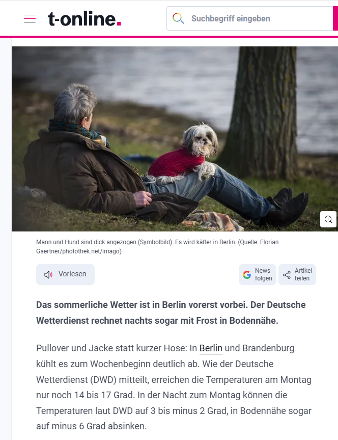 TimRealityDE's tweet photo. Das war gestern der kälteste 6. Mai in Berlin seit 1957. 🥶

Nur 0,9°C in der Nacht, und klirrende -6°C Bodenfrost. ❄️❄️

Niemand berichtet über diesen Kälterekord! Warum?
Der DWD meldet überhaupt keinen Bodenfrost mehr im Mai. Warum? https://t.co/yNdchqmjMT
