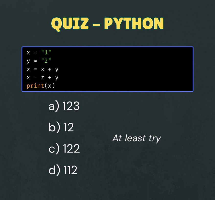 Python Developer tweet media