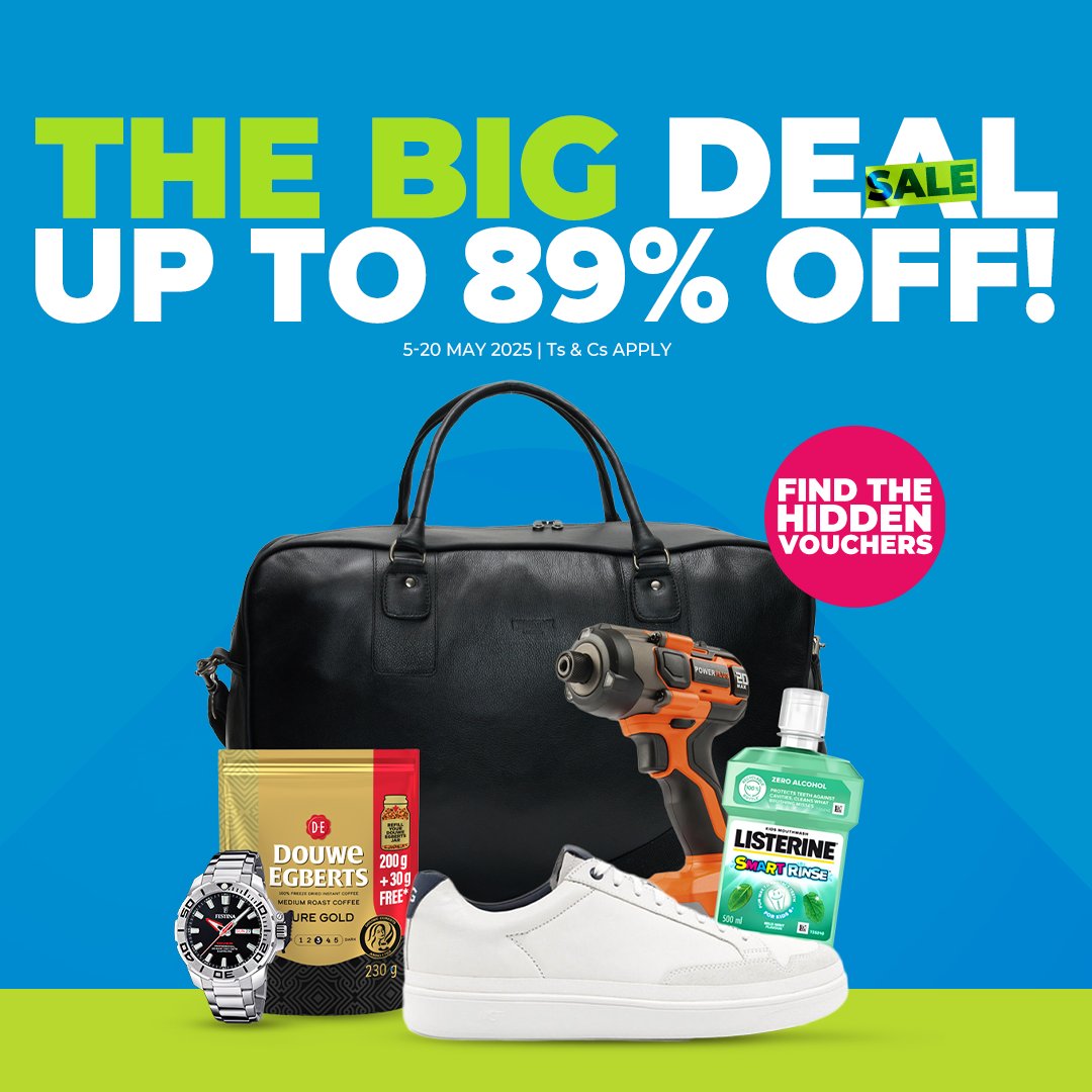 Who’s a Big Deal? YOU! 😍 

So, get bagging rights on the best savings right now! 💵 

SHOP NOW
🔗: bit.ly/3EUI0Vq