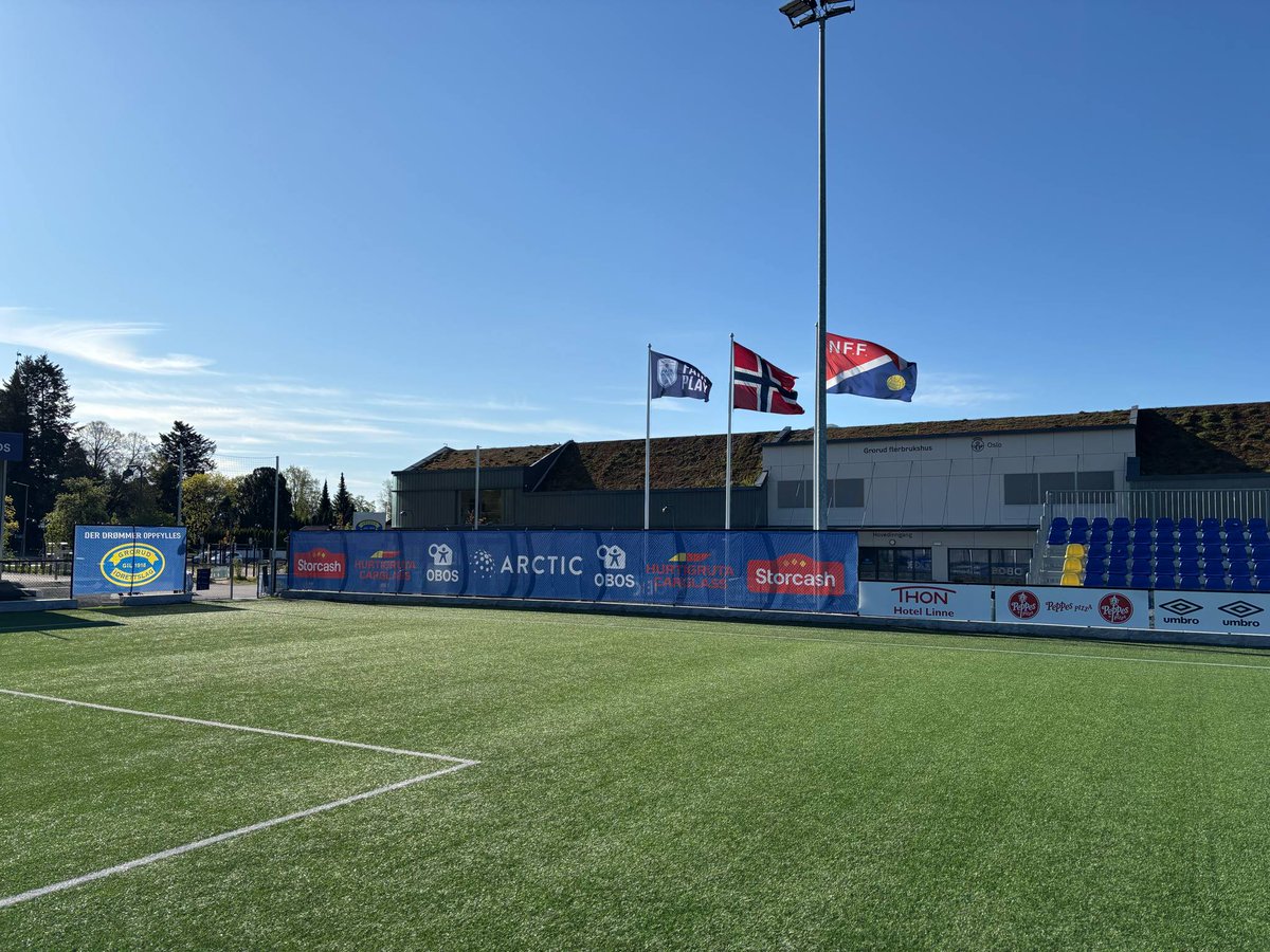 Kampdag💛💙
Grorud Idrettspark bader i sol, vi er klare!
🏆NM
🆚Lillestrøm
🕕18:00
🎟️grorud-il.no
📺Direktesport