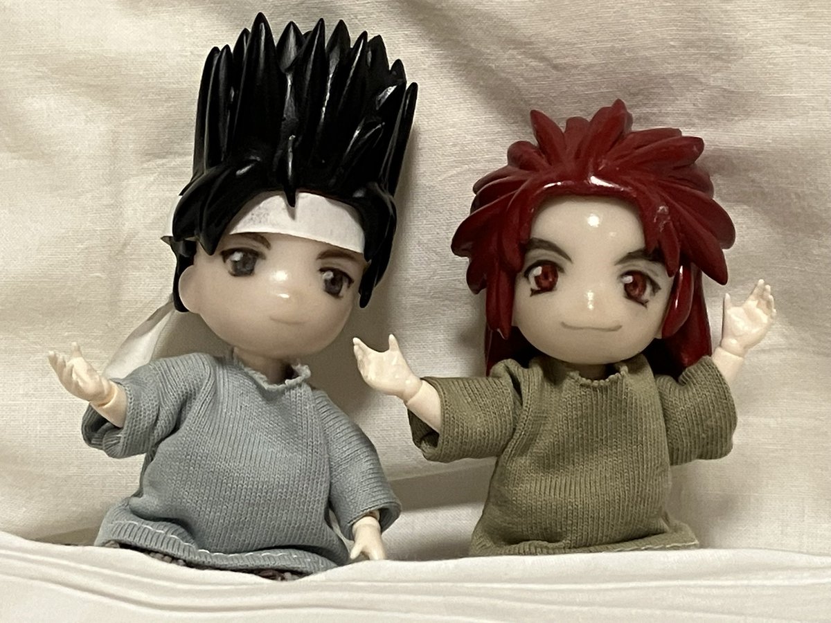 サブカル趣味の方でちょっと創作活動してましたー！
大好きだった格闘ゲームの公認イベントの賑やかしの為のイラスト及びグッズ作成と、セリアドールを使ったキャラドを作ったりしてイベント観覧してきました😊