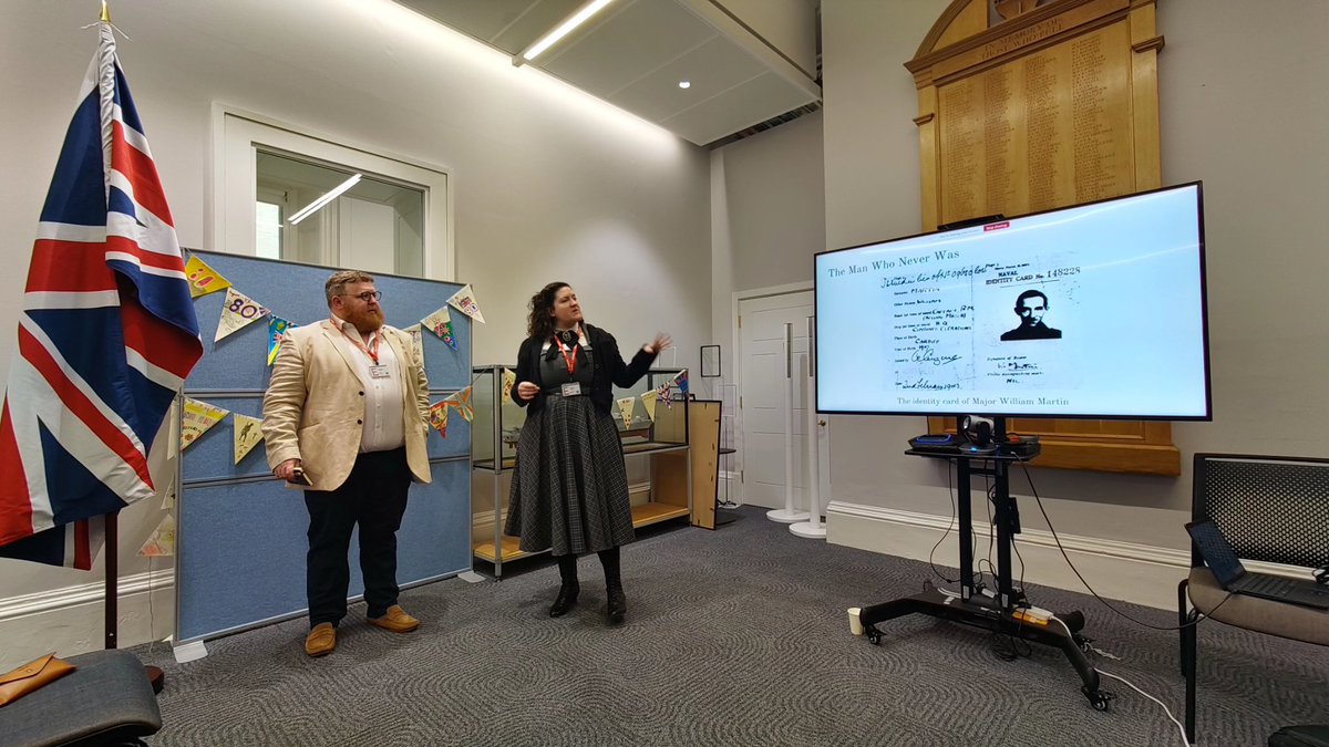 TradeMemorial's tweet image. "Finding Hester" and Operation Mincemeat - Thankyou to @gregcallus and @rcrossgve for the exclusive talk to @TradeMemorial group about their new book 📚 currently available to pre-order. And thanks to everyone who joined our VE Day Lunch Party 🎉 afterwards #VEDay80 #history #WW2