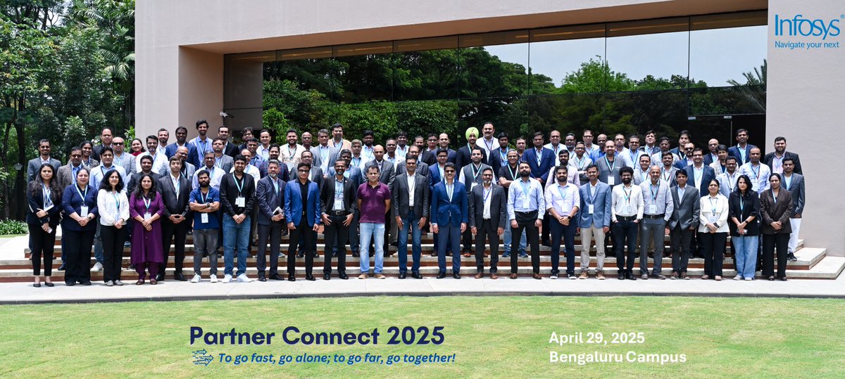 had the privilege of attending the Infosys Partner Connect 2025 at their Electronic City campus last week. It was a truly insightful event at which leaders shared Infosys’ strategic vision and the exciting opportunities that lie ahead for partner collaboration in this AI-led era.