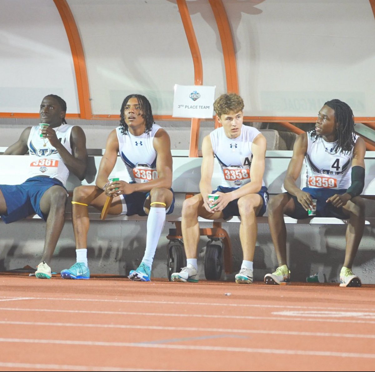 ZChebou's tweet image. All good must come to an end, with an incredible school track season it ended with a cherry on top. Our 4x4 team placed 3rd in the 6A UIL State Track Meet. Forever grateful for this opportunity and grateful for my teammates.#StonyPoint #comingfor1stnextyear #Jobsnotfinsihed