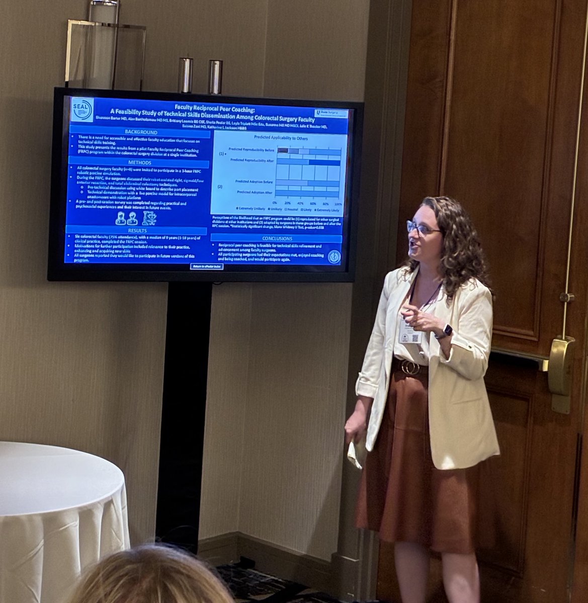 Collaboration of Surgical Education Fellows (@surgedfellows) on Twitter photo 🔄 Reciprocal peer‑coaching for colorectal faculty that actually works. <a href="/smbarter3434/">Shannon Barter</a> levels‑up learners and teachers! #SEW2025 🔄 Reciprocal peer‑coaching for colorectal faculty that actually works. <a href="/smbarter3434/">Shannon Barter</a> levels‑up learners and teachers! #SEW2025