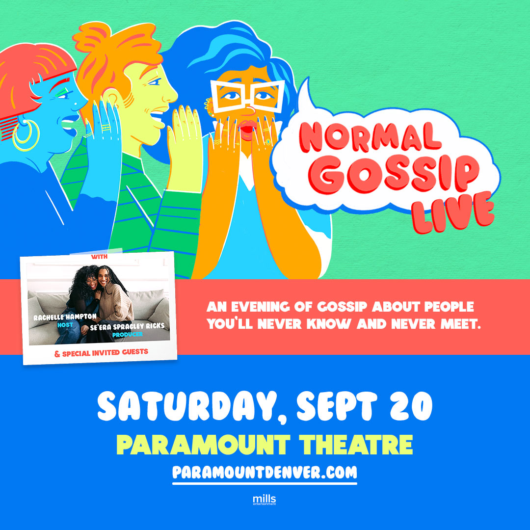 Comedy Works Entertainment (@comedyworksent) on Twitter photo 🎉JUST ANNOUNCED!🎉 <a href="/NormalGossip/">Normal Gossip</a> Live is making a stop at <a href="/paramountdenver/">Paramount Denver</a> on Saturday, September 20. Tickets go on sale Friday, May 9 at 10am.
🎟 - ticketmaster.com/event/1E0062A1… 🎉JUST ANNOUNCED!🎉 <a href="/NormalGossip/">Normal Gossip</a> Live is making a stop at <a href="/paramountdenver/">Paramount Denver</a> on Saturday, September 20. Tickets go on sale Friday, May 9 at 10am.
🎟 - ticketmaster.com/event/1E0062A1…