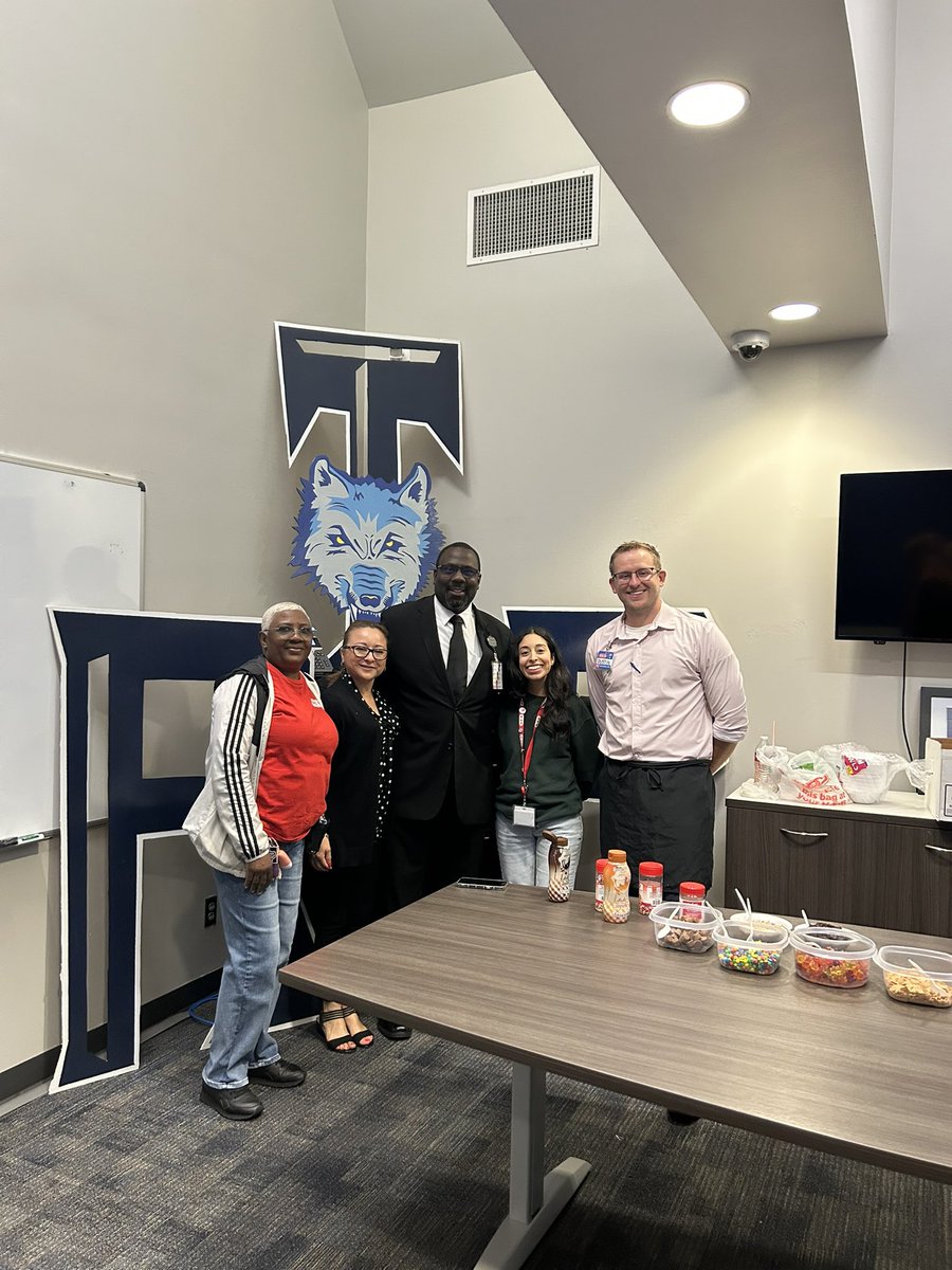 Thank you HEB Bear Creek  for #RememberingThePACK by providing an ice cream bar for our staff!!! #CFISDSpirit #RTP