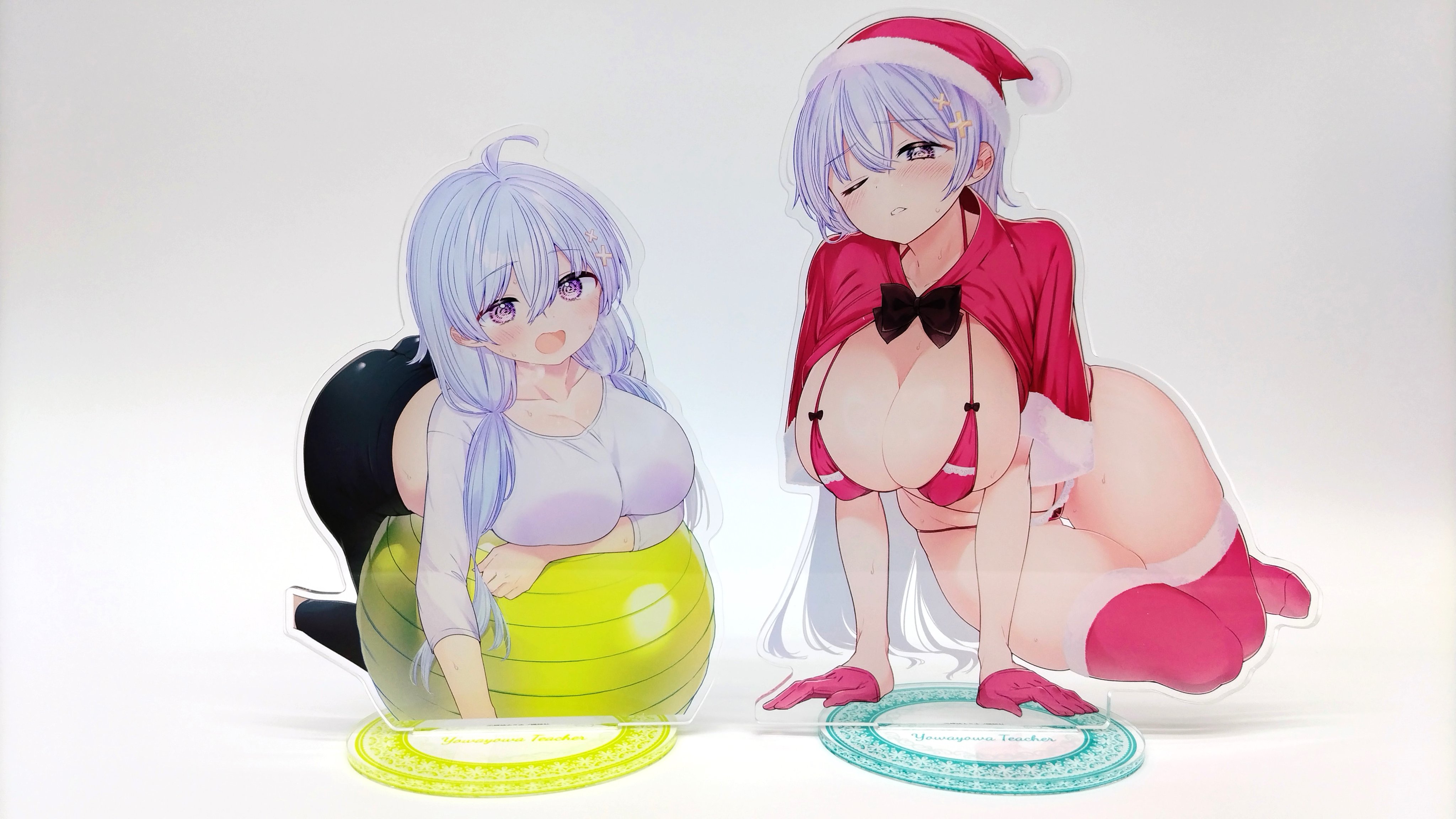 よわよわ先生 鶸村ひより ビッグアクリルスタンド 当選品 よわよわ先生 デカアクリルスタンド 鶸村ひより バニー ver