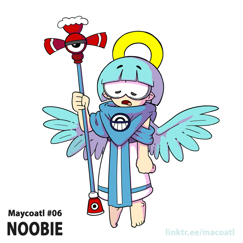 Checomal's tweet photo. Noobie came to the world of Coatlan looking for the mentor/friend Angela just to be traped in one of the worst works ever.
---
Noobie vino al mundo de Coatlan en busca de su mentora y amiga Angela, solo para terminar atrapada en el peor puesto posible.
#macoatl #webcomic #Noobie https://t.co/m1YhyVGnsA