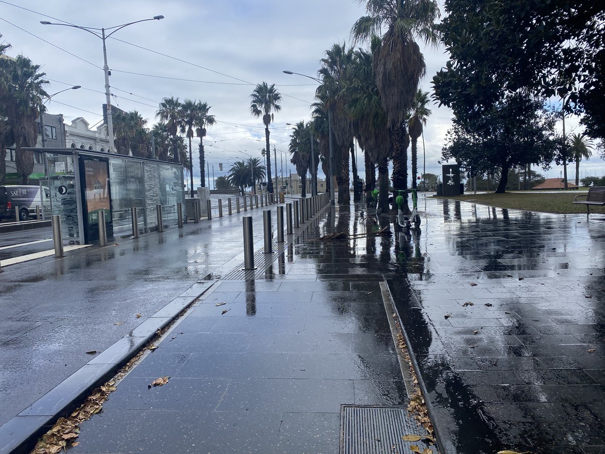 The first wintery day in St Kilda.
I think she wears it very well.
#LoveStKilda