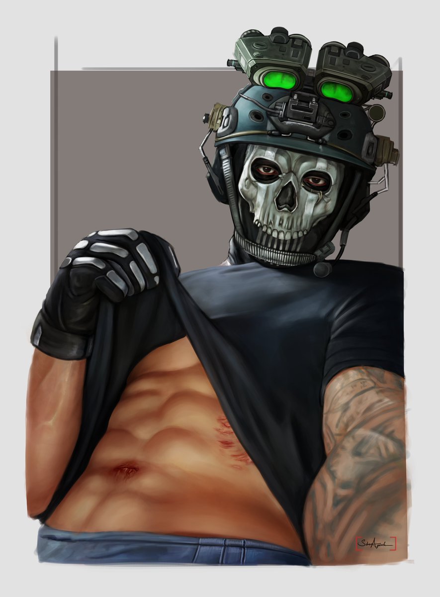 Simon Ghost Riley

study #SimonGhostRiley #SimonRiley #CoD #CallofDuty #painting #study #illustration #digital2d #digitalart