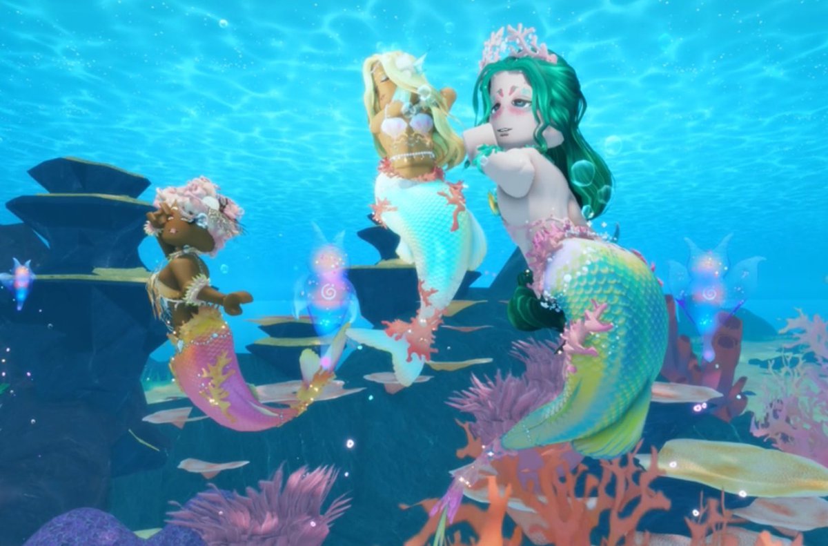 Thank you <a href="/MermaidIsleRBLX/">Mermaid Isle</a> for choosing my concept design for the Mermaid Tail competition 💕🪸 Looks truly amazing!!