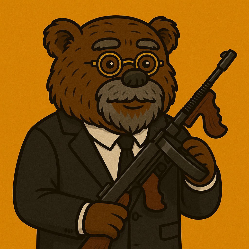 GruzzyXRP's tweet photo. This ain’t Fuzzy—this is Gruzzy. I hold the line… and a Tommy. https://t.co/jjuR68cccz