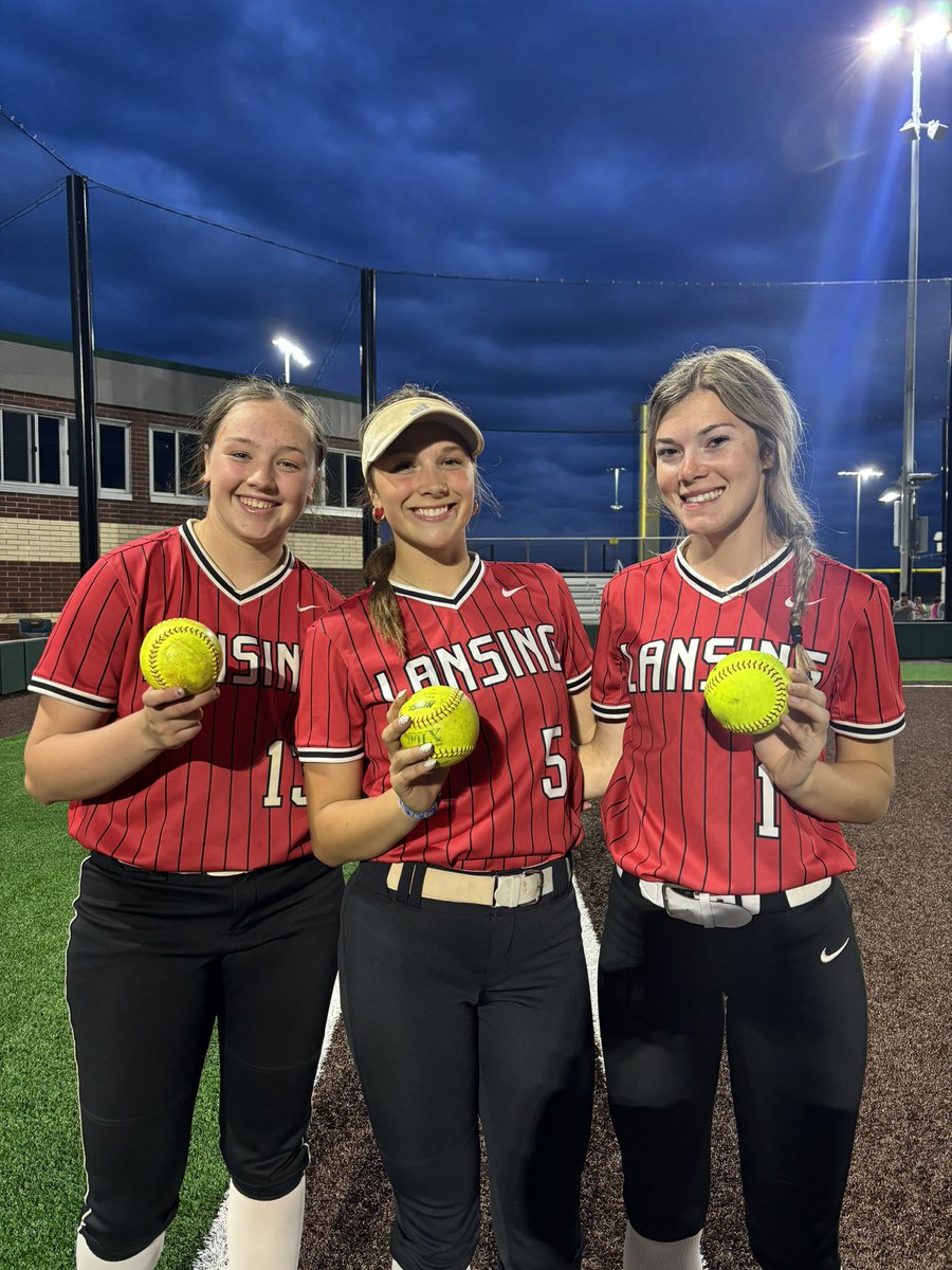Lansing High School Softball (@llions_softball) on Twitter photo Another big night for these three each with a home run! <a href="/izzyhoppes15/">izzy</a> with a 3 run homer <a href="/AddieCallaway17/">Addison Callaway</a> with a 2 run homer and Hannah McNabb with a 2 run homer! <a href="/sportsinkansas/">Sports in Kansas</a> <a href="/KSSCentral/">Kansas Sports Central</a> <a href="/UnitedKSConf/">UKC</a> Another big night for these three each with a home run! <a href="/izzyhoppes15/">izzy</a> with a 3 run homer <a href="/AddieCallaway17/">Addison Callaway</a> with a 2 run homer and Hannah McNabb with a 2 run homer! <a href="/sportsinkansas/">Sports in Kansas</a> <a href="/KSSCentral/">Kansas Sports Central</a> <a href="/UnitedKSConf/">UKC</a>