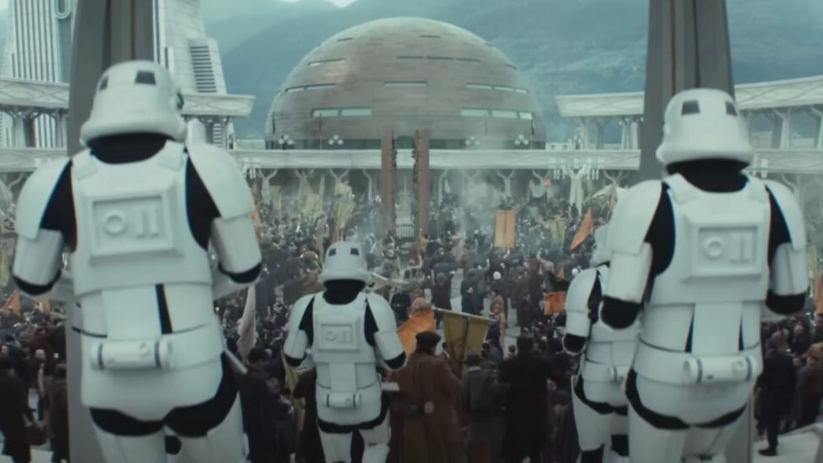 Andor Episodes 7-9 might be the one of the best pieces of Star Wars media I ever witnessed.

Absolutely mindblowing. #Andor